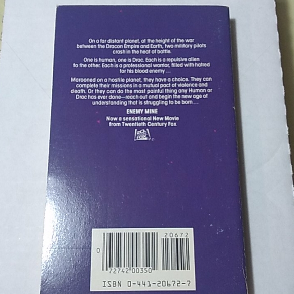 (5/$10) Enemy Mine Paperback - Picture 2 of 2